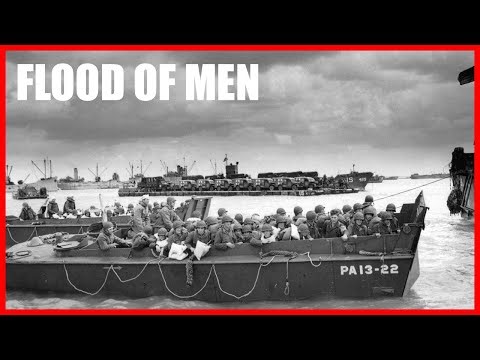 German Defenders Were Shocked — U.S. Troops Hit the Beaches in Massive Waves