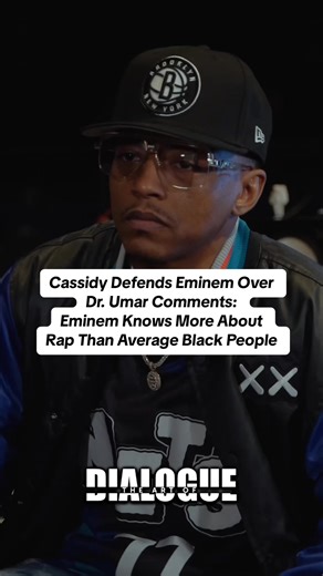 422K views · 10K reactions | #Cassidy Defends #Eminem Over Dr. Umar Comments: #Eminem Knows More About Rap Than Average Black People. | The Art Of Dialogue | Facebook