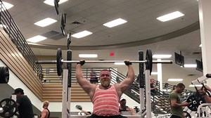 I did 3 sets of heavy and then filmed a light one at the end. | Brad Allison