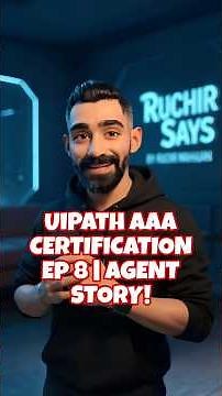Agent Story Explained 🧠 | Most Important Concept in UiPath Agentic Automation Exam #UiPath #AAA