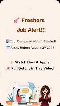 Chance To Get Job At Google! Don't Miss 🔥