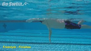 Every swim practice offers dozens — even scores — of chances to lock in a great freestyle finish. When it comes down to 1/100th of a second, will you be ready? https://www.goswim.tv/lessons/2163-freestyle-finishes #swimming #goswim | GoSwim.tv