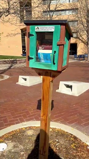 University of Northern Colorado has a cute little free library