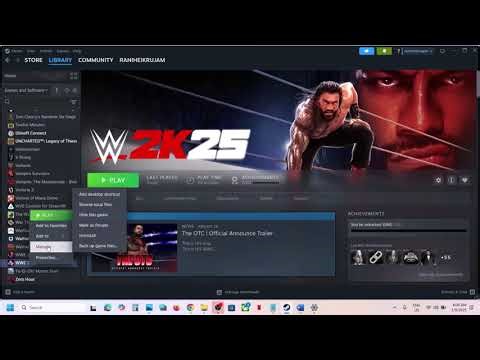 How To Fix WWE 2K25 Not Loading/Stuck On Loading Screen/Infinite Loading On PC