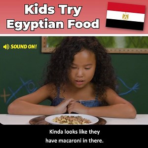 3M views · 18K reactions | American kids try Egyptian food for the first time! | REACT | Facebook