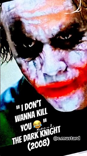 “ You’ve changed things! “ The Dark Knight (2008) #Thedarkknight #heathledger #thejoker #batman