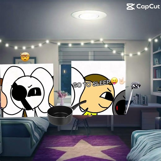When my bff sleeps over