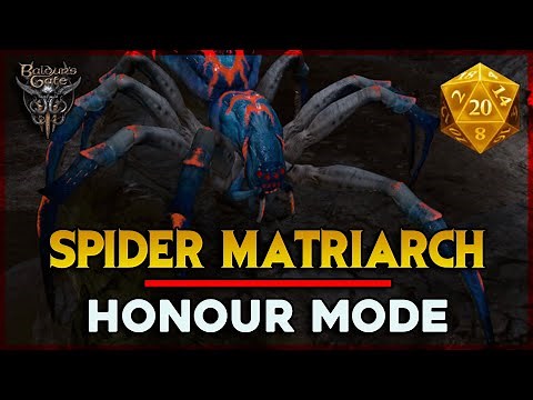 Phase Spider Matriarch Fight Honour Mode - Baldur's Gate 3