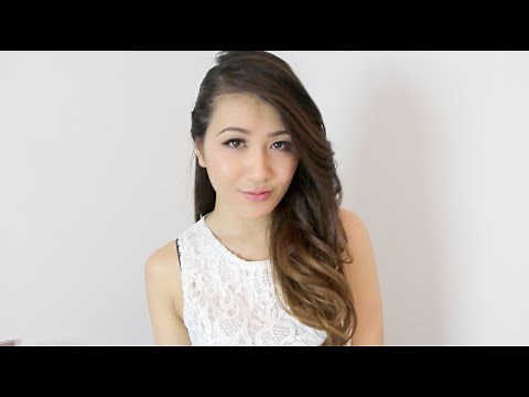 Hair Tutorial: Glamourous Side Swept Voluminous Curls -- All Things Hair