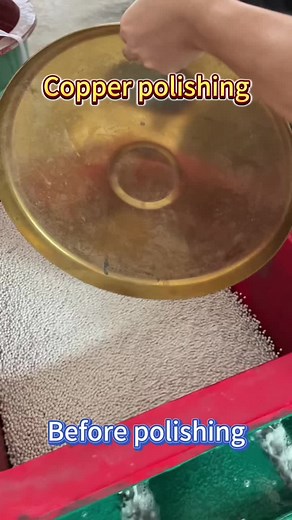 Comparison before and after copper polishing#Polishing #Stainless