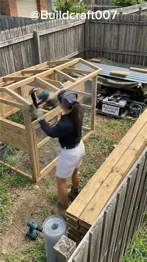 Build a Chicken House in Your Backyard 🐔🏡 | INSANE DIY Garden Transformation