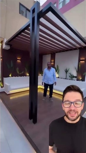 Transforme sua área externa em um espaço moderno e aconchegante #inscreva_se #reforma #obra #casa