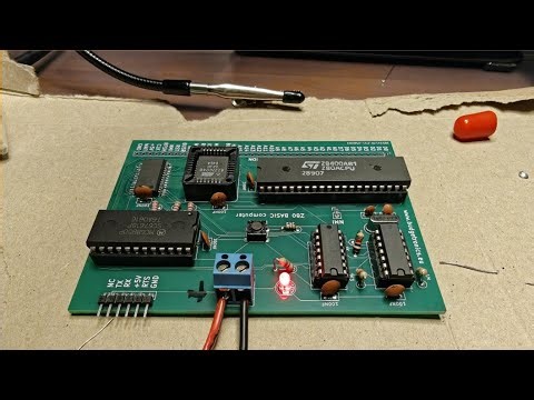 Assembling the Z80 Retro Computer from budgetronics