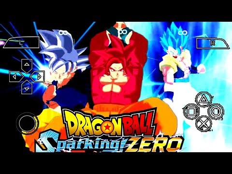 DRAGONBALL Z SPARKING ZERO 2025 PSP TTT MOD ISO || SPARKING STYLE AND NEW ATTACKS