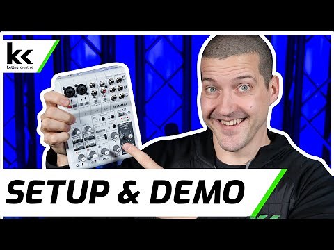 Yamaha AG06 Audio Mixer | Setup, Demo, & Review