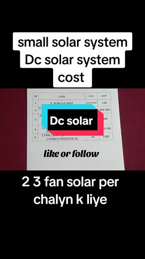 DC solar system #foryou #foryoupage #electricialwork #engrwasim44