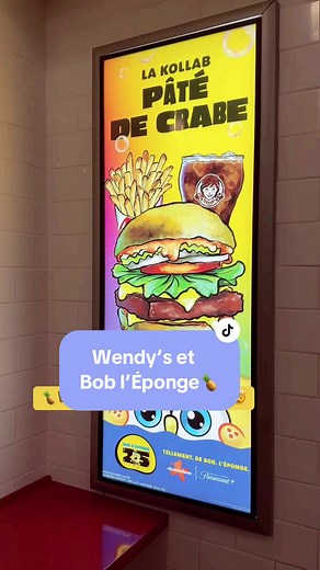Wendy’s et Bob l'Éponge: Découverte de Saveurs Inédites!