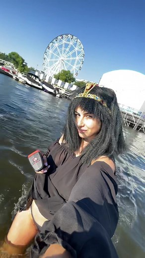 Dynamic Jet Ski Aerial Stunts in Urban Waterfront