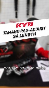 1.2K reactions · 17 shares | Ganito ang tamang pag-Adjust ng Length sa High performance na K-Alpha at K-Elite 퐒퐞퐞 퐦퐨퐫퐞: https://shopee.ph/search?keyword=kyb&shop=28802046 KYB Our Precision, Your Advantage #WorldClass #KYB #HighPerformance #Suspension #LengthAdjuster #Settings #Tutorial | KYB Motorcycle Philippines | Facebook