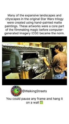 How Star Wars Built Entire Worlds Without CGI 🎨