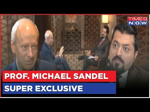 Prof. Michael Sandel Super Exclusive On Times Now, Explains Importance Of Philosophy In Our Lives
