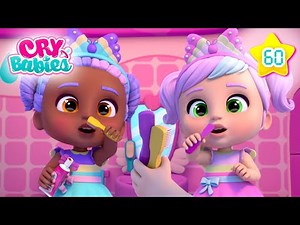 La Rentrée Scolaire Des Cry Babies : On Se Brosse Les Dents En Chanson 🪥 | CRY BABIES en Français 👶