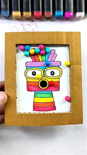 Sprunki OC Seven Number Numberblocks Phase Pinball Cardboard Challenge Games #shortsvideo #sprunki