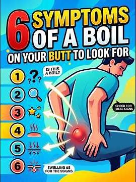 6 Symptoms of a Boil on Your Butt To Look For