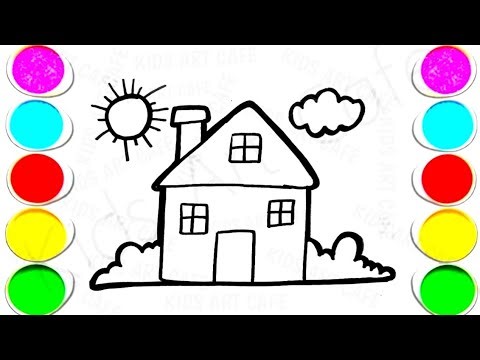 🎨 How to Draw a cute gingerbread house for christmas | Easy & Cute Step-by-Step Drawing for kids,8