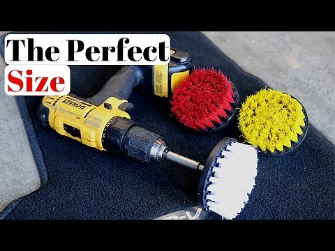 The Best Brush I've Ever Used & 4 Ways To Use It! DRILL BRUSHES!!!