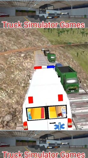 Force Kerala Mod Ambulance vs Pool Road Ambulance Drive #bussimulatorindonesia#bussid #ambulance2026