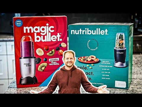 The Magic Bullet vs The Nutribullet