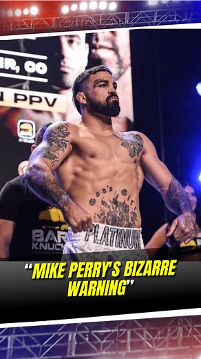 1.1K views · 17 reactions | Mike Perry's bizarre warning to Jake Paul! Will his mind games work? 壘 Watch to find out!  . . . . . . . . . . . . . . . . .#Boxing #JakePaul #MikePerry #FightNight #Knockout #MindGames #CombatSports | One Stop UFC by Sportskeeda | Facebook