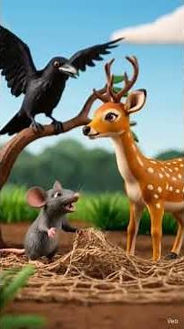 The Power of Unity: How Four Friends Outsmarted the Hunter | Panchatantra Tales