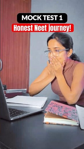 HONEST NEET JOURNEY IN 12 SECONDS! #neet #neetmotivation