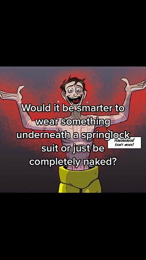 Because it’s canon that William wears nothing while in the Spring Bonnie suit. So is he making the safer choice by being naked? //#33333 #hearteyesforvanny #fnaf #fivenightsatfreddy #fivenightsatfreddys #williamafton #springlock #springlocksuit #springlocked #springlockfailure #springlocks #davemiller