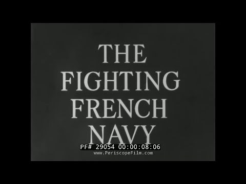 THE FREE FRENCH NAVY IN WORLD WAR II SUBMARINE SURCOUF 29054
