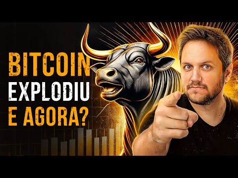 BITCOIN E ALTCOINS SOBEM!! RISCO ALTO AINDA