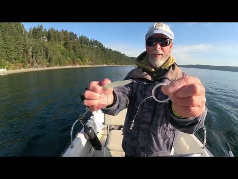 How I Fish Gig Harbor North Beach for Coho Salmon