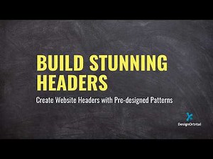Build Stunning Headers Fast with Pattern Library (Pre-designed Examples)