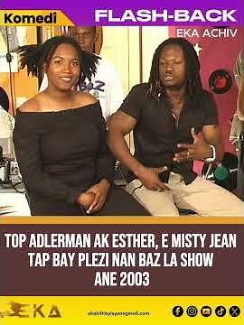 Top Adlerman ak Esther e Misty Jean tap bay plezi nan BAZ LA SHOW ane 2003