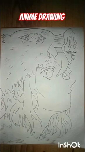 How to Draw Inosuke Hashibira Step by Step | Demon Slayer Anime Drawing Tutorial #shorts #inosuke