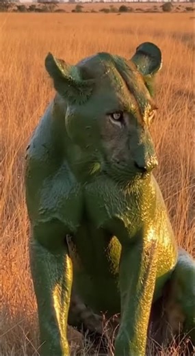 Most Beautiful Lioness on Savanna - Rhino Tail Destroyed Her Look in 1.2 Sec! 🦁 황금빛 종말 🦁 完璧な毛並み終了