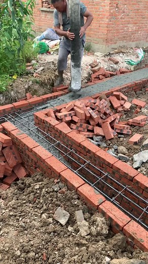 Farmhouse Concrete Pouring | Boom Truck Operator at Work