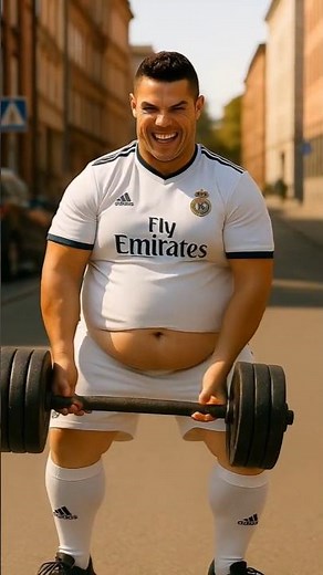 Ronaldo vs Messi in GYM 💪🤣 | The Funniest Fitness Battle Ever!