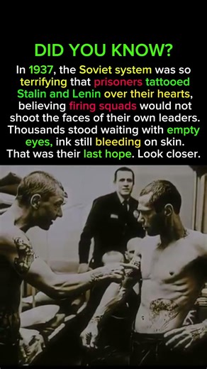 These Tattoos Could Get You Killed in Stalin's Prisons #darkhistory #soviet