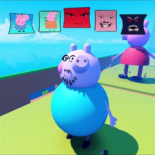 Peppa Pig vs 6767 Wave #batidao #roblox #escapetsunamiforbrainrots