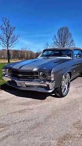 1.2K views · 32 reactions | 1971 Chevelle — beauty, power, perfection.  #BuiltNotBought #ClassicChevy #StreetKing | Classic American Cars | Facebook