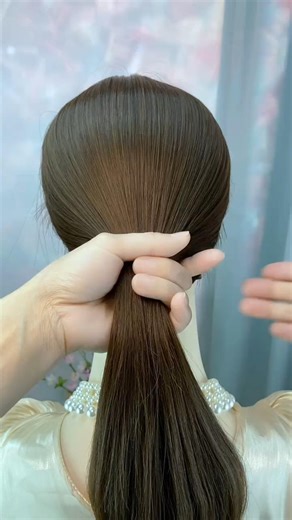 Hair Style tutorial #longhair #haircut #hairfashion