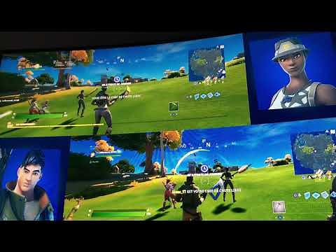 [TUTORIAL] How to Play Fortnite with 2 Players on the Same Screen on PS4